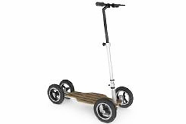 4-wheel scooter | curvin